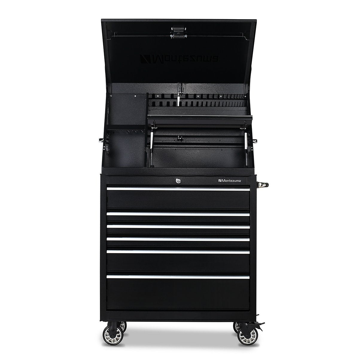 Montezuma 36 x 17 in. Steel Triangle™ Toolbox - triangles