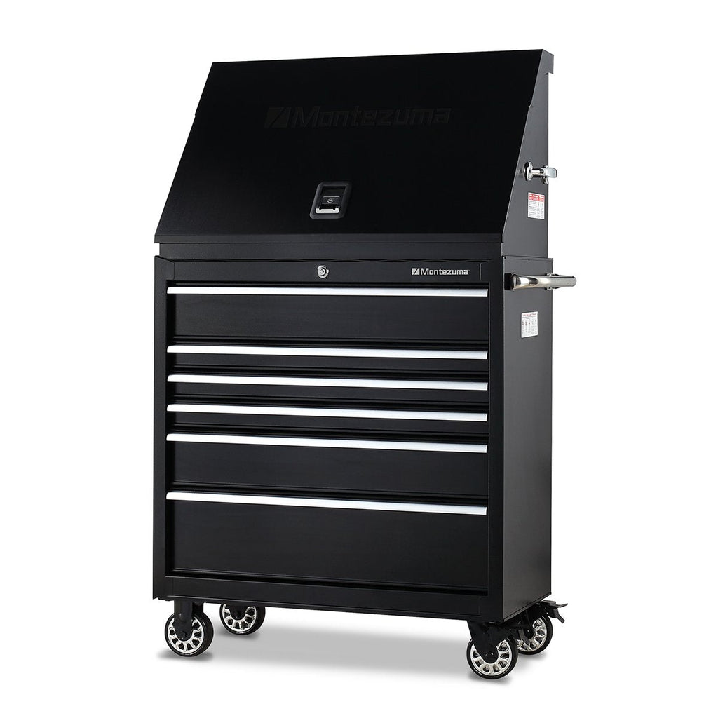Montezuma 36 x 17 in. Steel Triangle™ Toolbox - triangles