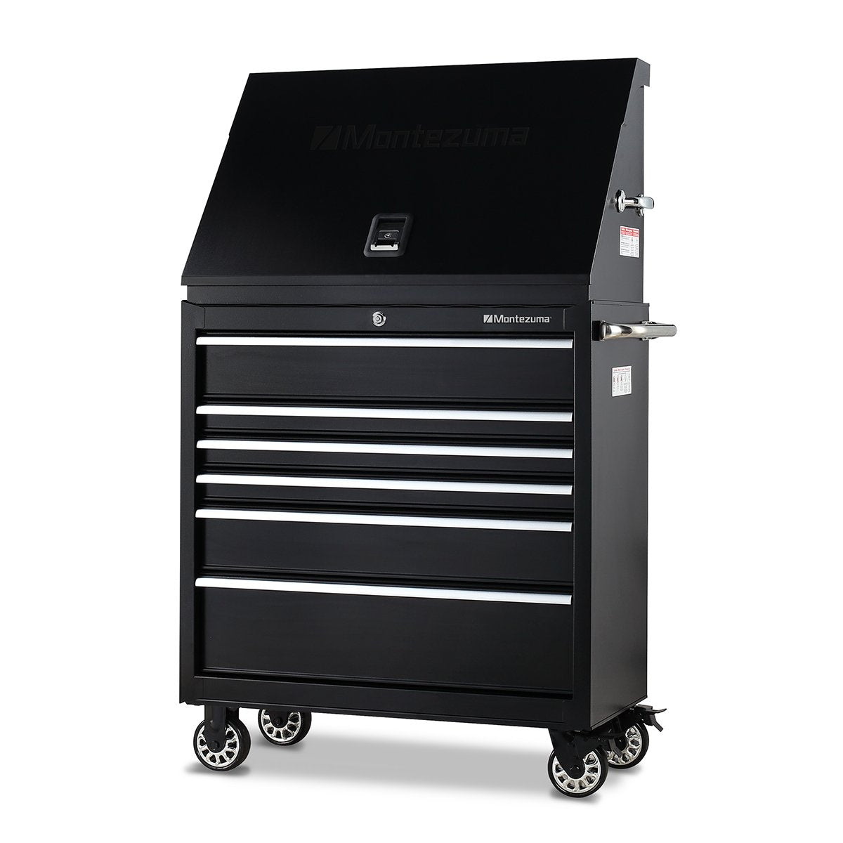 Montezuma 36 x 17 in. Steel Triangle™ Toolbox - triangles