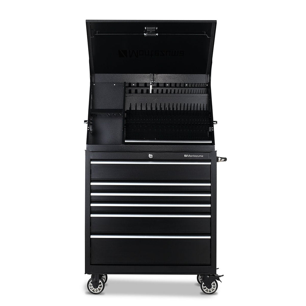 Montezuma 36 x 17 in. Steel Triangle™ Toolbox - triangles
