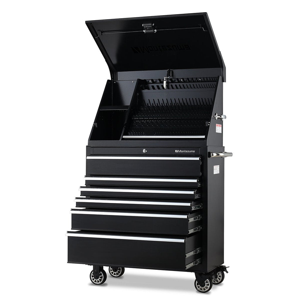 Montezuma 36 x 17 in. Steel Triangle™ Toolbox - triangles
