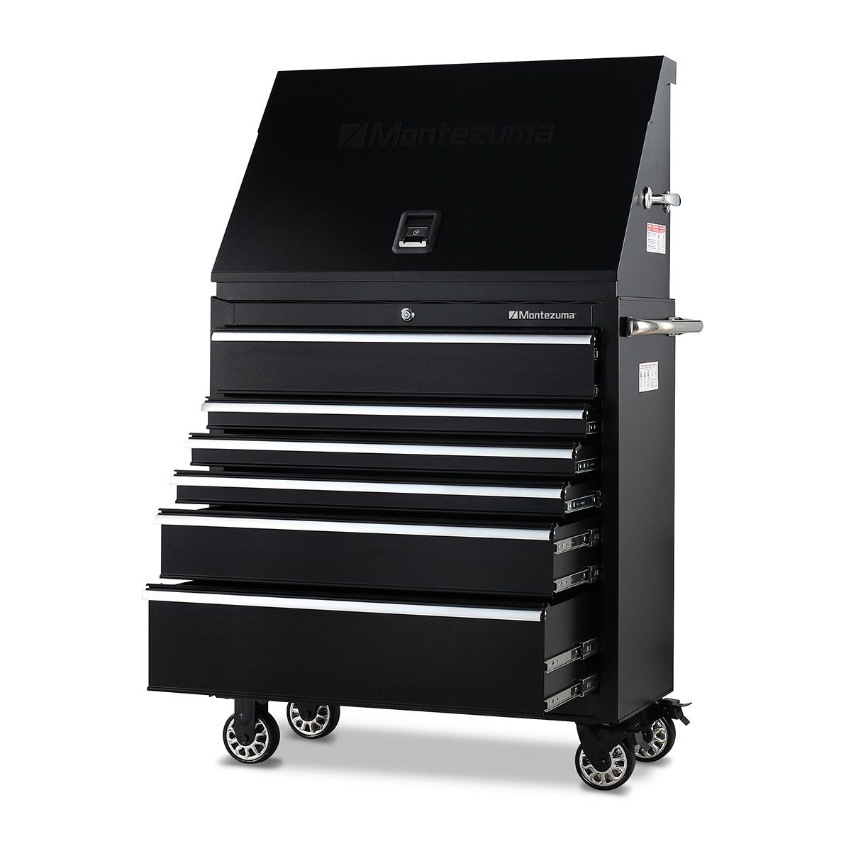 Montezuma 36 x 17 in. Steel Triangle™ Toolbox - triangles