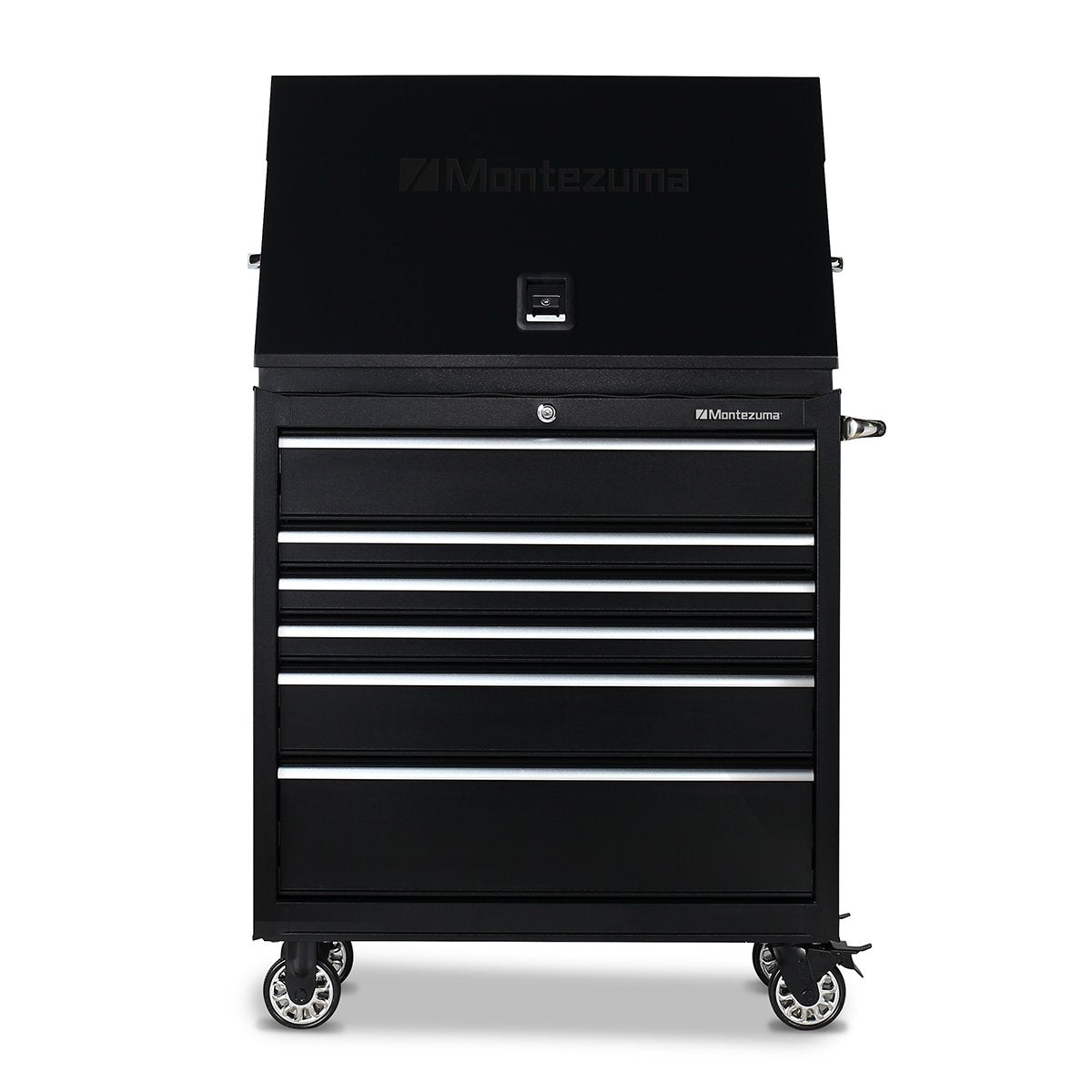 Montezuma 36 x 17 in. Steel Triangle™ Toolbox - triangles