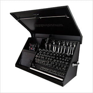 Montezuma 41-Inch Black Portable Toolbox (Weather