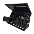 Montezuma 41-Inch Black Portable Toolbox (Weather