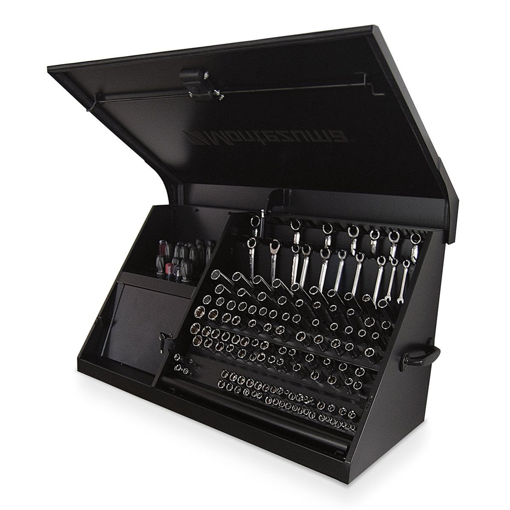 Montezuma 41-Inch Flat Black Portable Toolbox (Weather