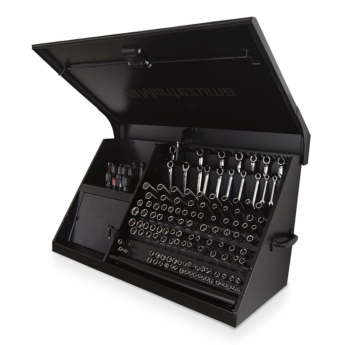 Montezuma 41-Inch Flat Black Portable Toolbox (Weather