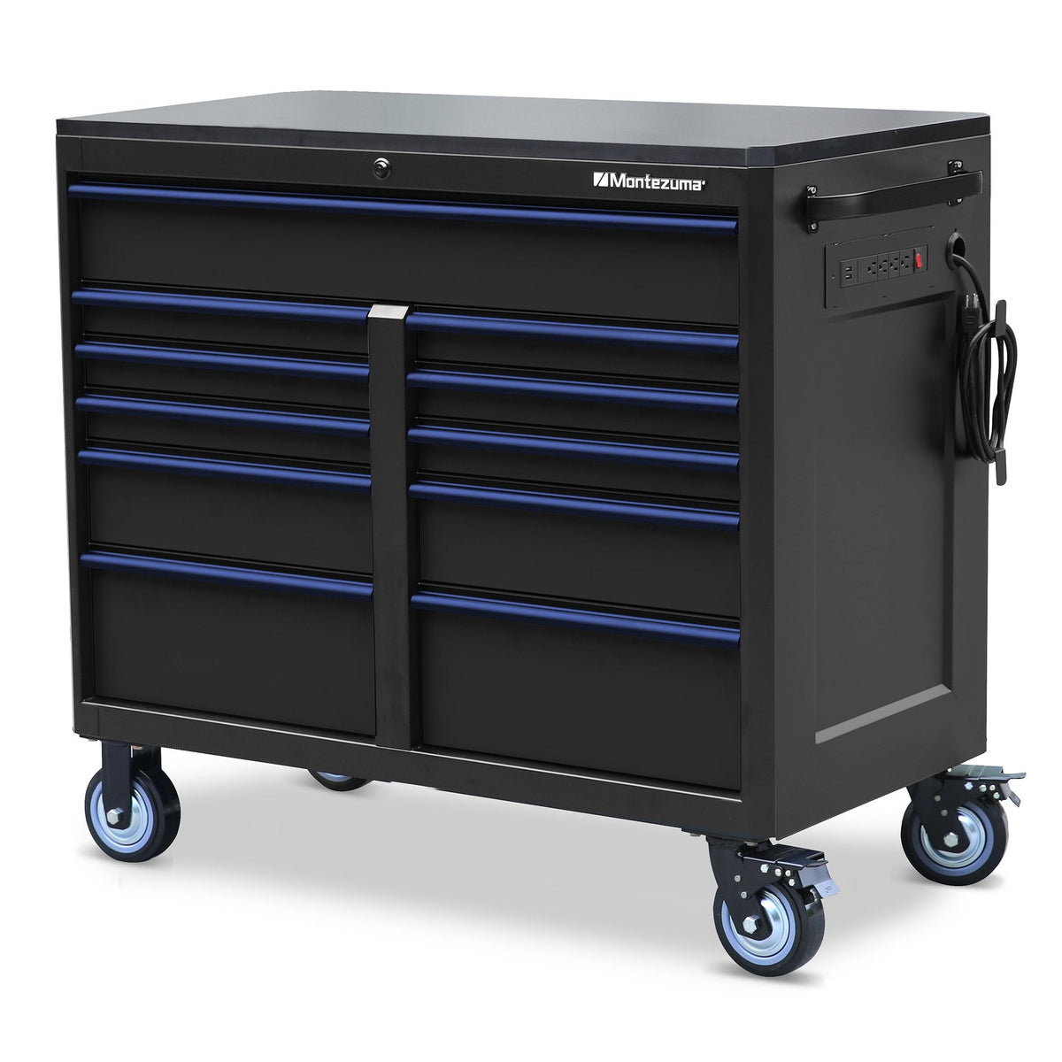 Montezuma 46 x 24 in. 11-Drawer Tool Cabinet - chest