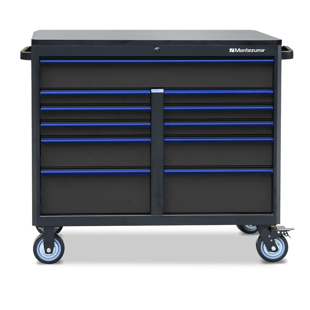 Montezuma 46 x 24 in. 11-Drawer Tool Cabinet - chest