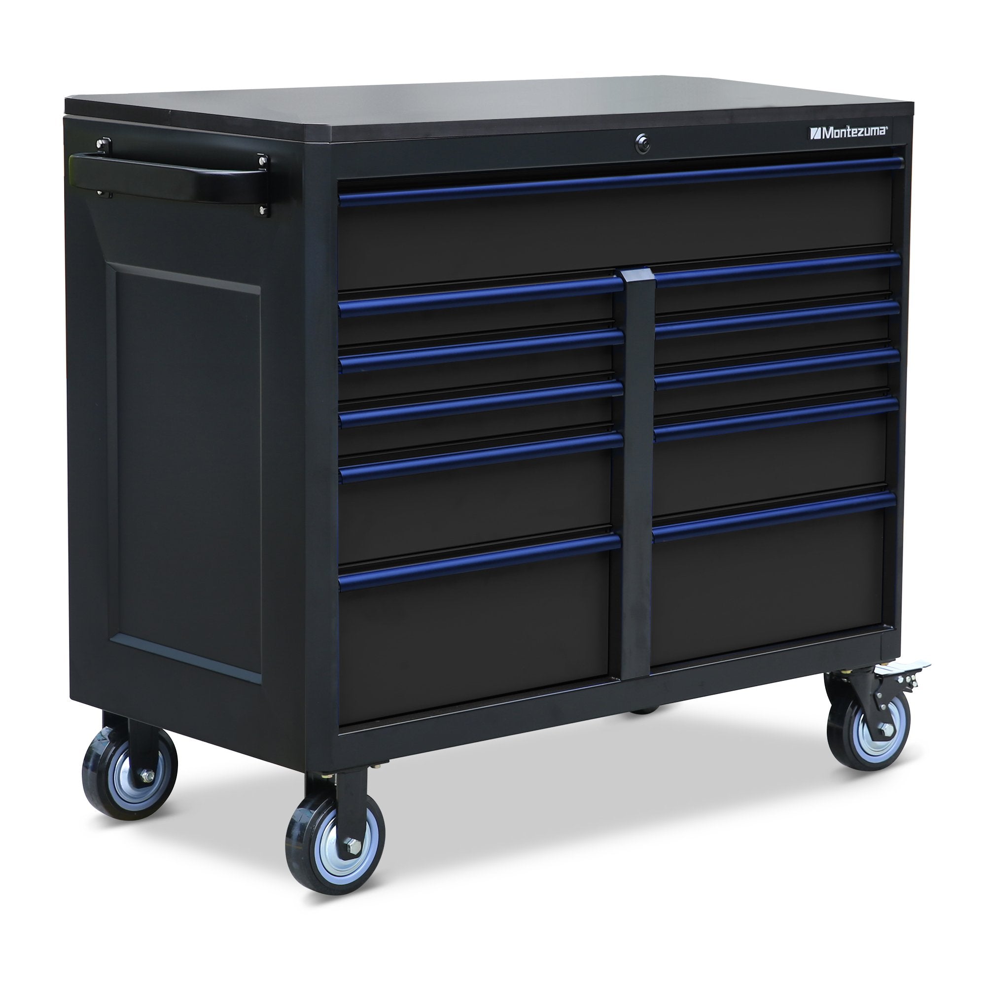 Montezuma 46 x 24 in. 11-Drawer Tool Cabinet - chest