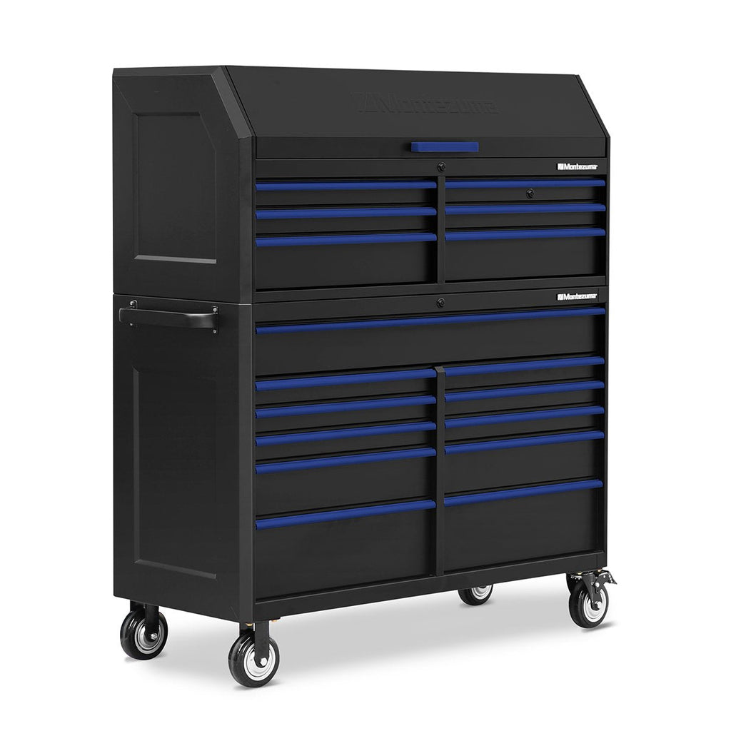 Montezuma 56 x 24 in. 11-Drawer Tool Cabinet - chest