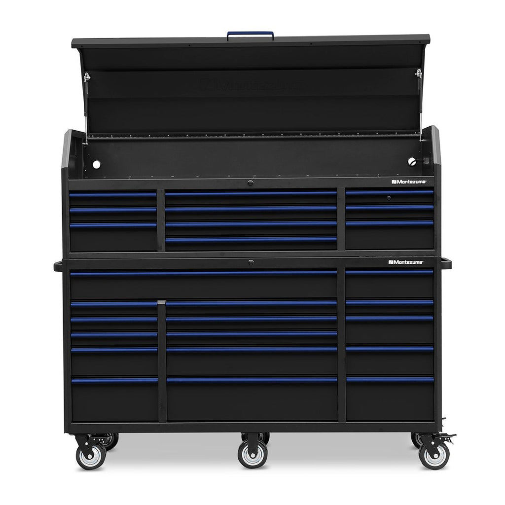 Montezuma 72 x 24 in. 10-Drawer Tool Chest - chest