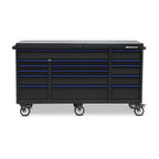 Montezuma 72 x 24 in. 16-Drawer Tool Cabinet - chest