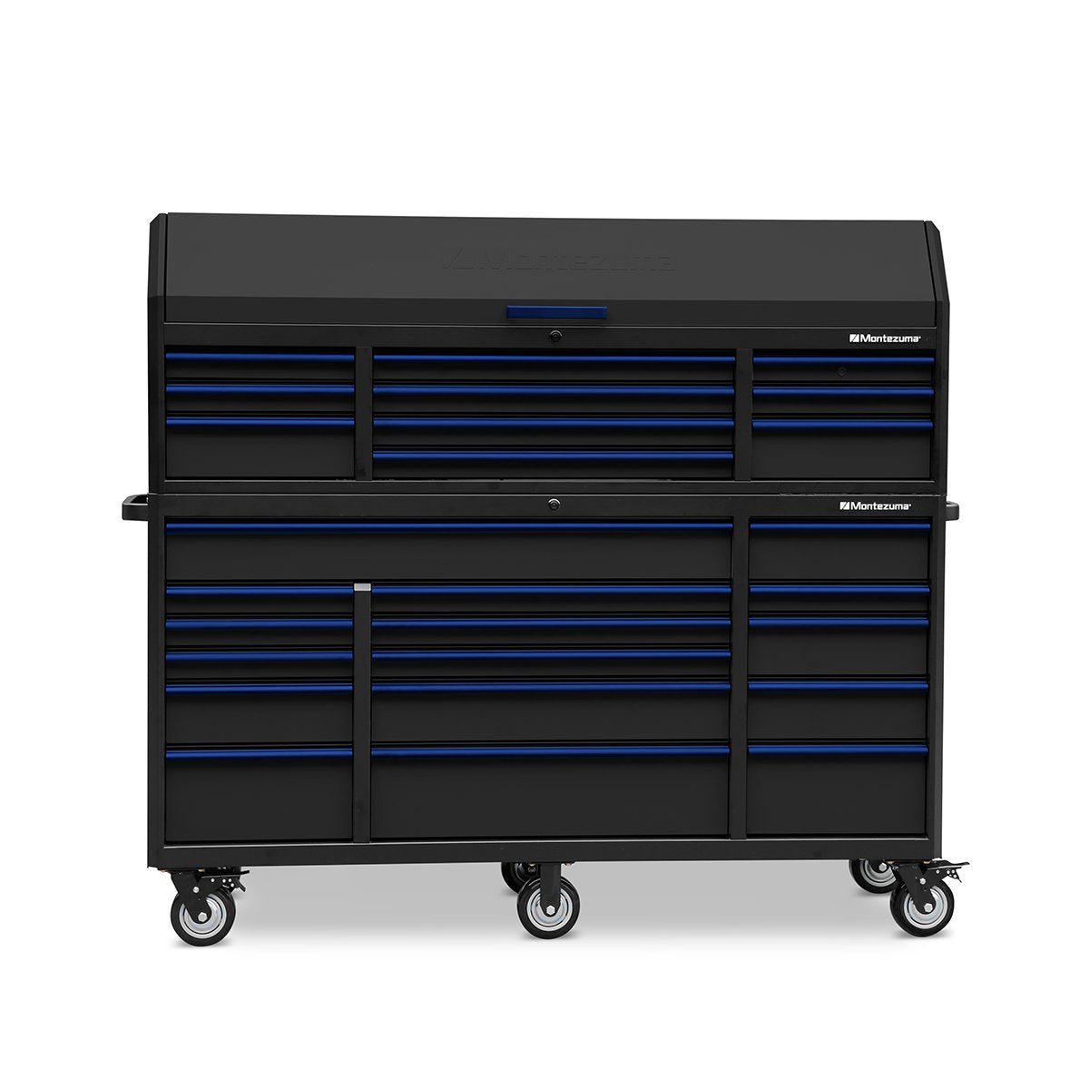 Montezuma 72 x 24 in. 16-Drawer Tool Cabinet - chest