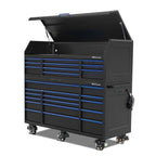 Montezuma 72 x 30 in. 16-Drawer Tool Cabinet - chest