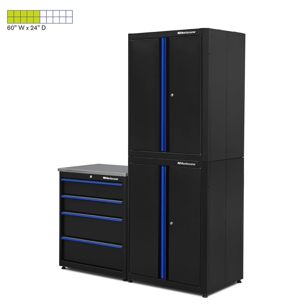 Montezuma Economy 3-Piece Combo - garage storage