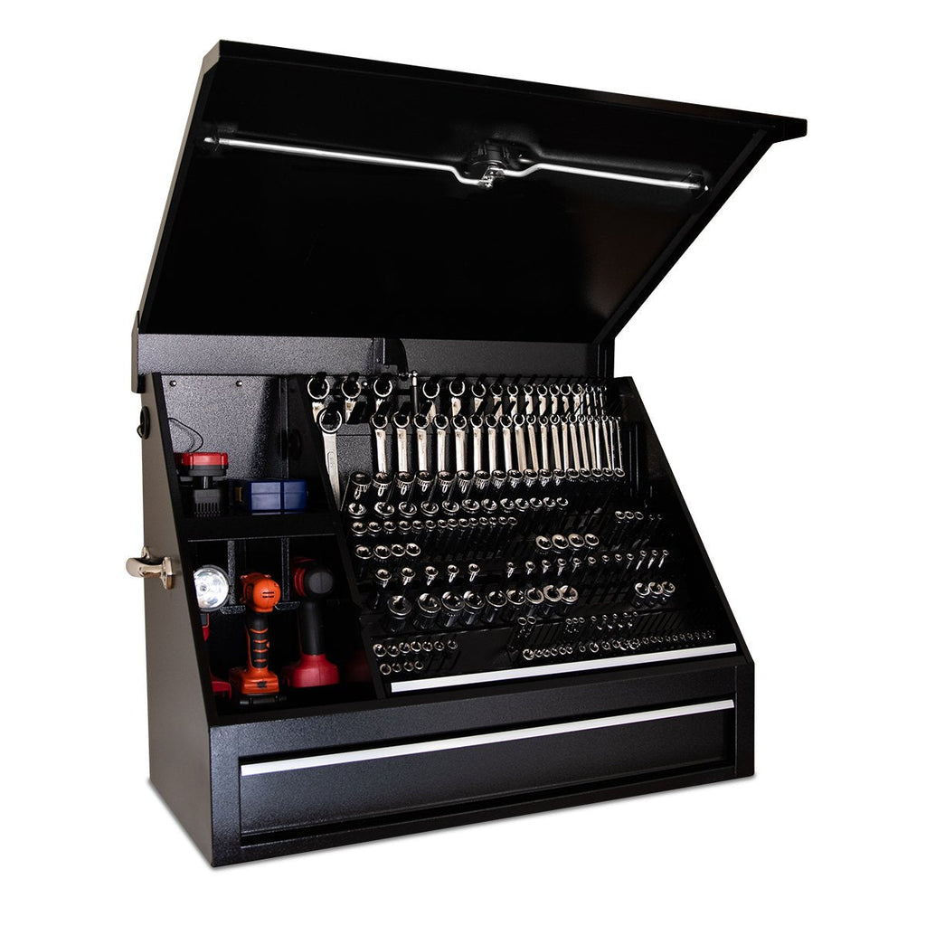 Montezuma SB360DB 36 x 17 in. Steel Triangle Shop box