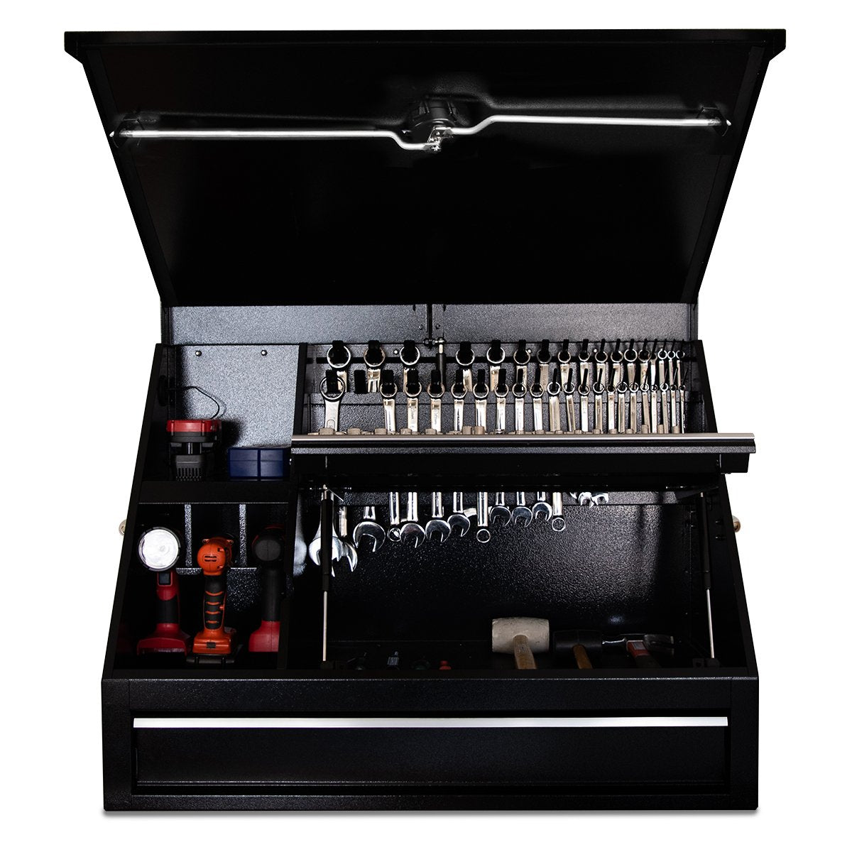 Montezuma SB360DB 36 x 17 in. Steel Triangle Shop box