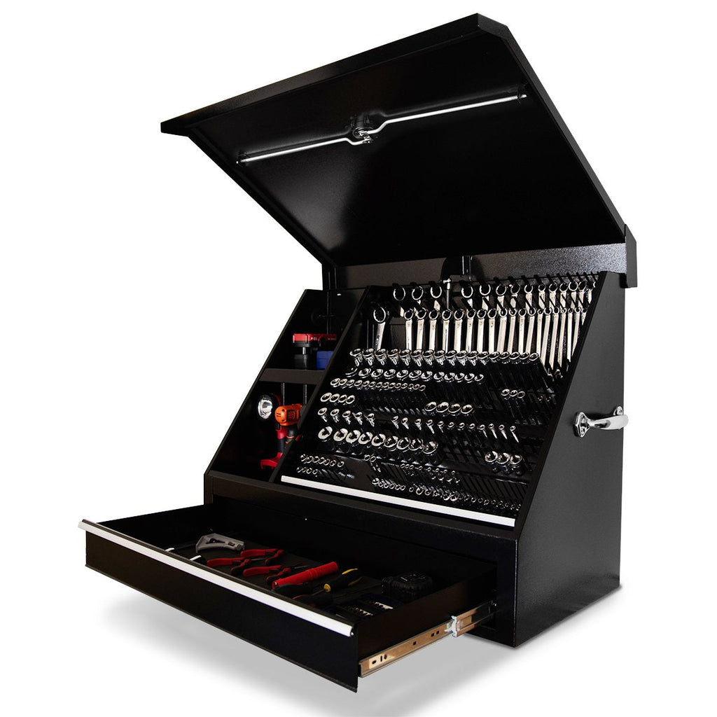 Montezuma SB360DB 36 x 17 in. Steel Triangle Shop box