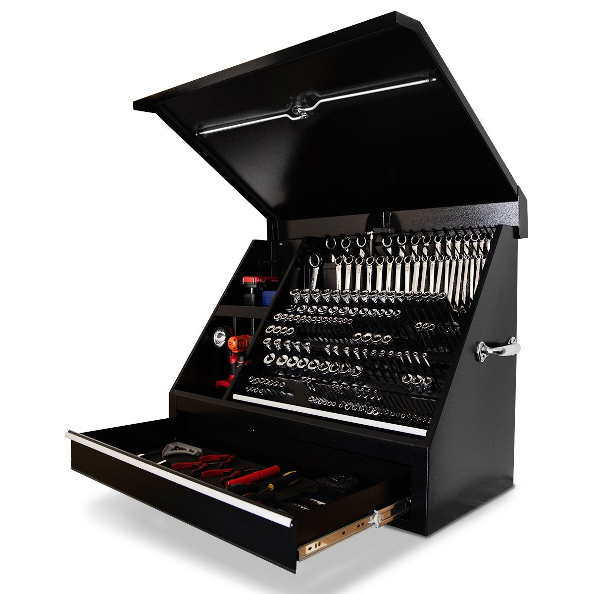 Montezuma SB360DB 36 x 17 in. Steel Triangle Shop box