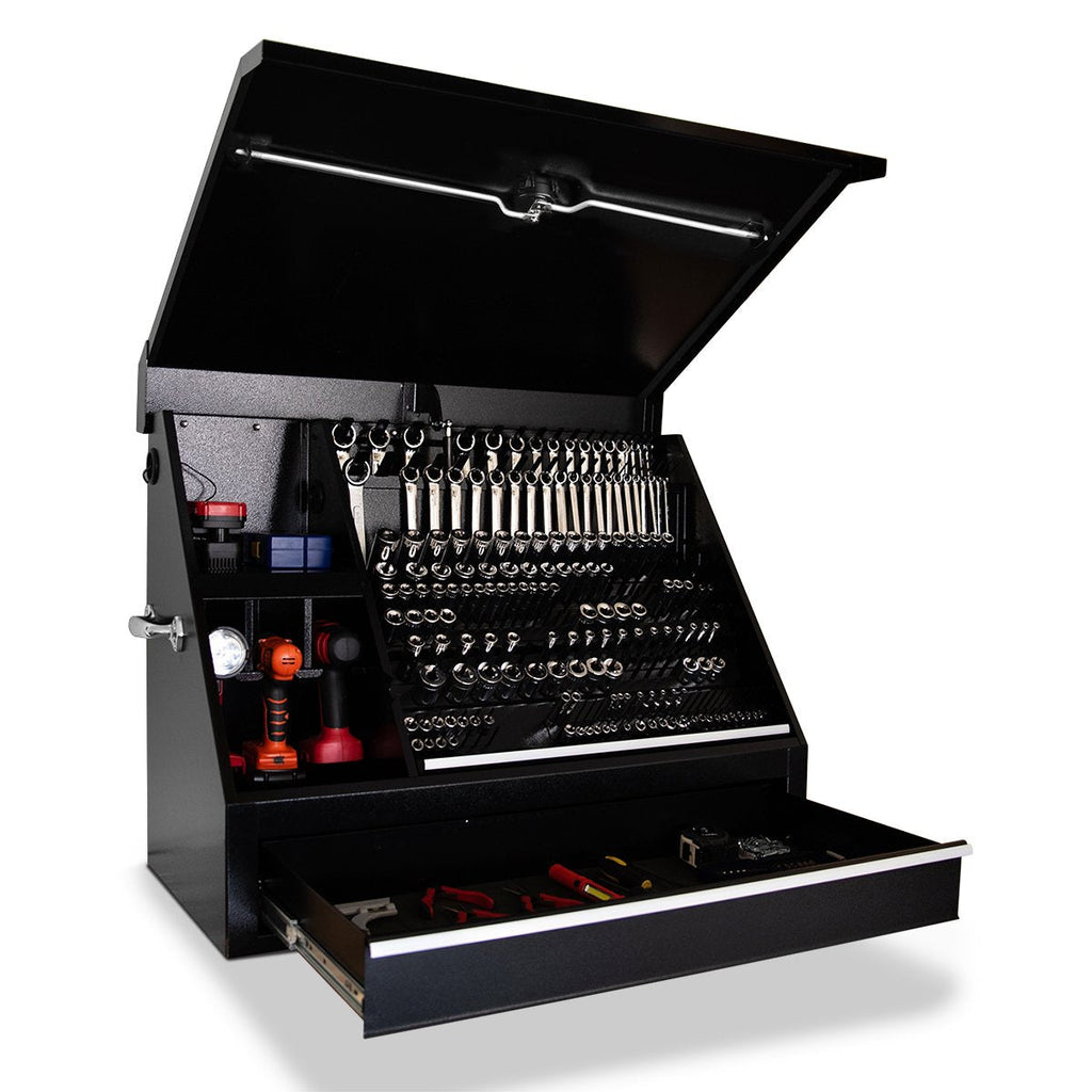 Montezuma SB360DB 36 x 17 in. Steel Triangle Shop box