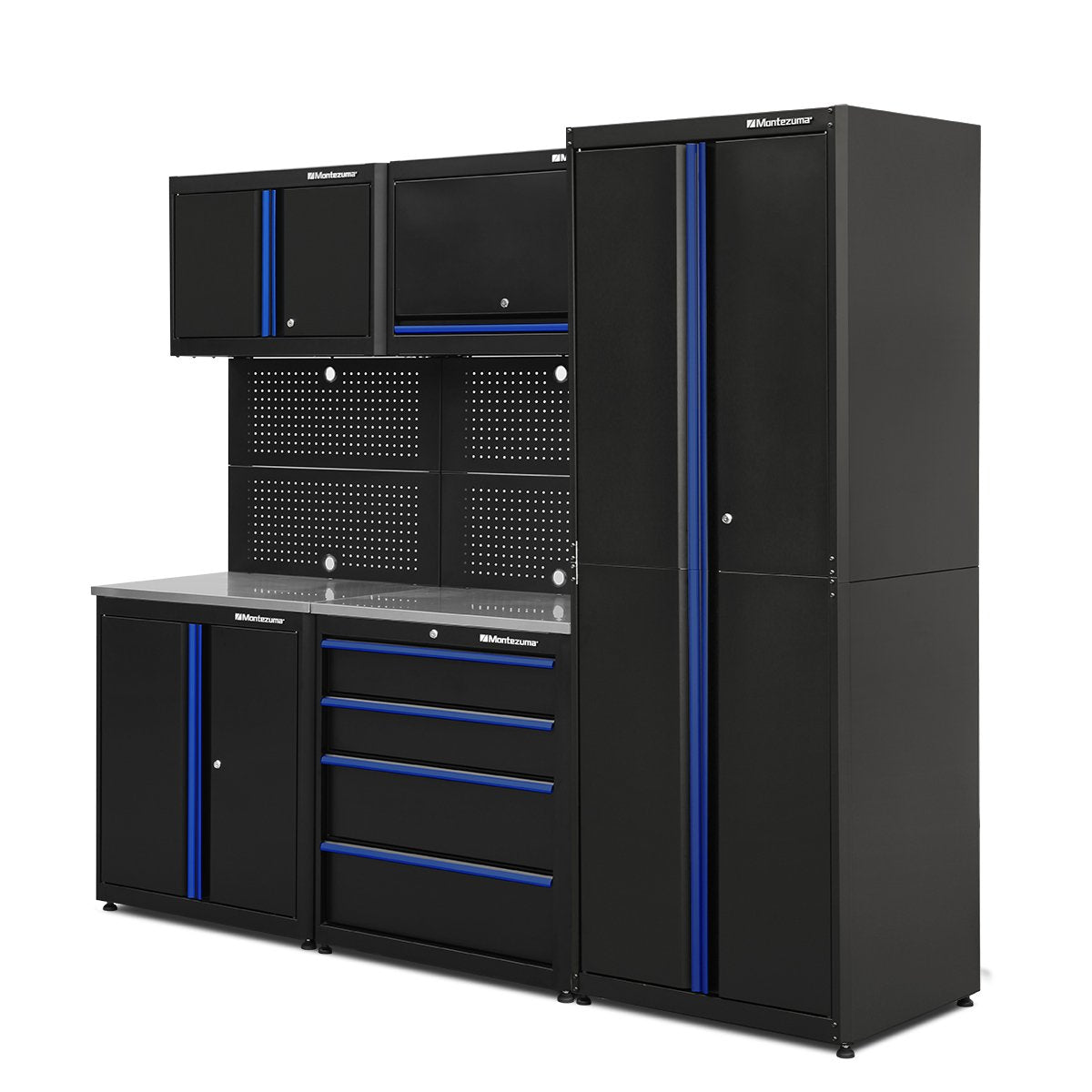 Montezuma Standard 7-Piece Combo - garage storage
