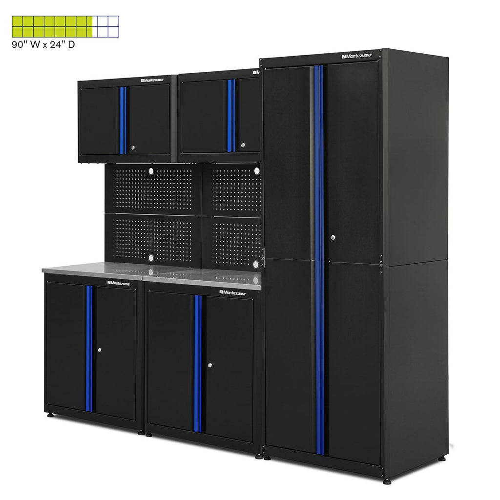 Montezuma Standard 7-Piece Combo - garage storage