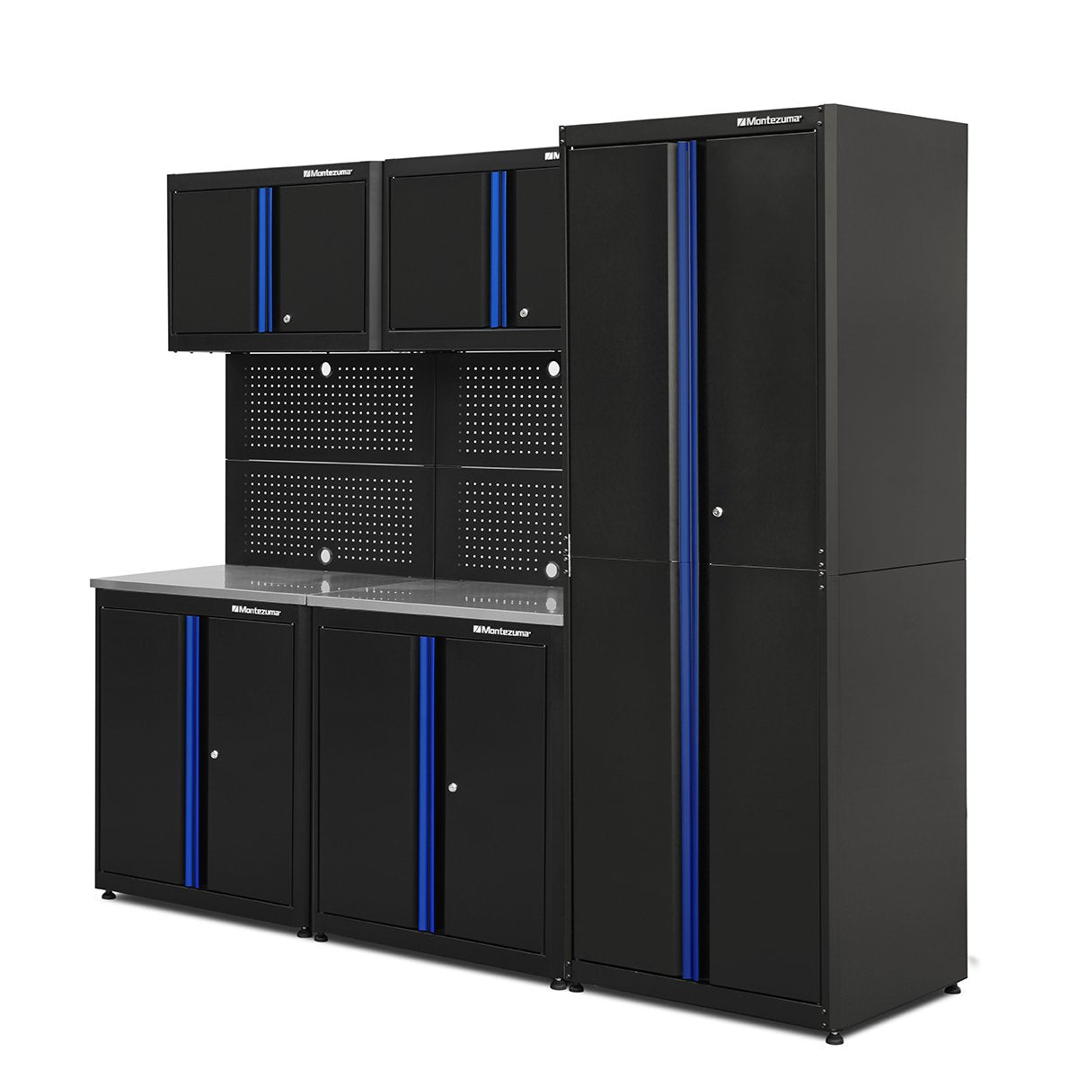 Montezuma Standard 7-Piece Combo - garage storage