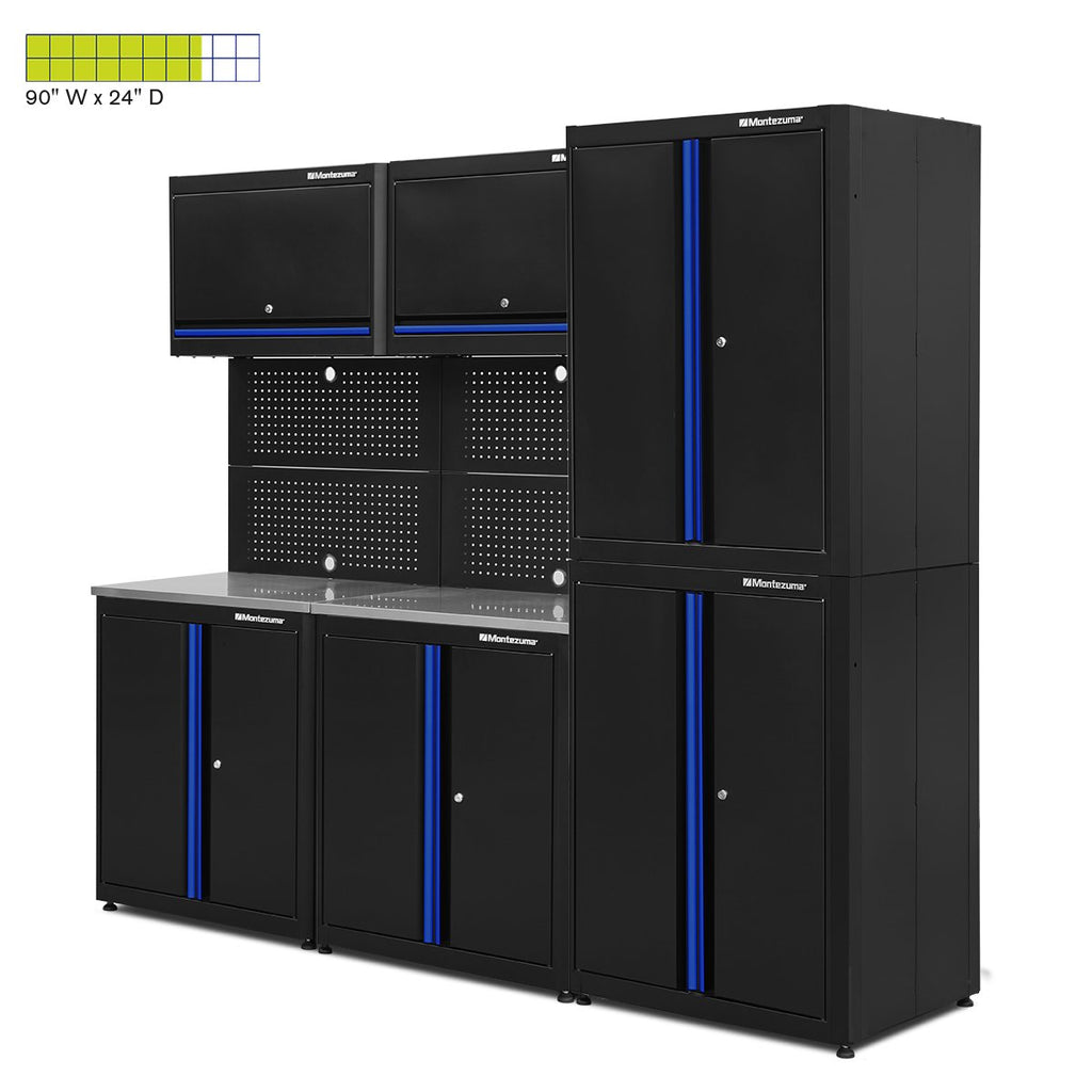 Montezuma Standard 8-Piece Combo - garage storage