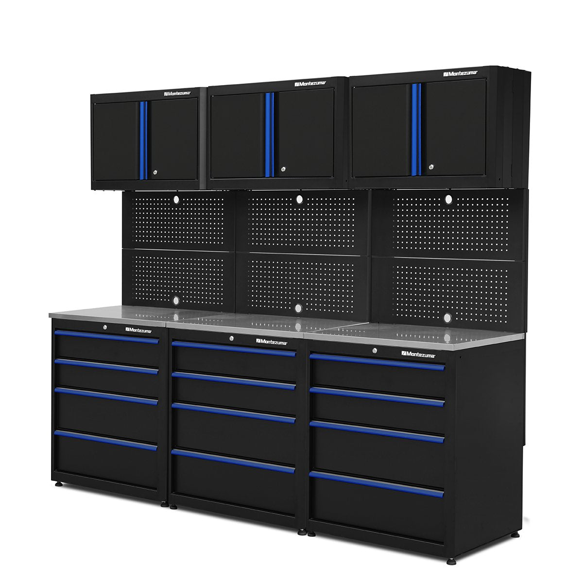 Montezuma Standard 9-Piece Combo - garage storage