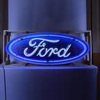 Neonetics 5 Foot Ford Oval Neon Sign In Steel Can - 9FORDC