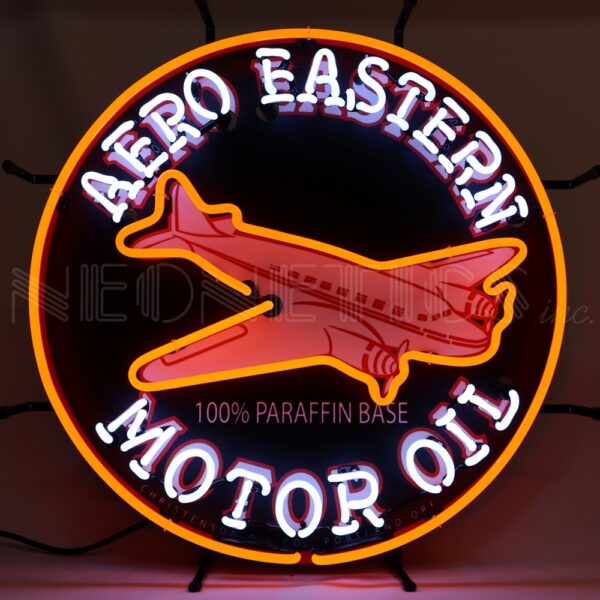 Neonetics Aero Eastern Motor Oil Neon Sign - 5GSAER