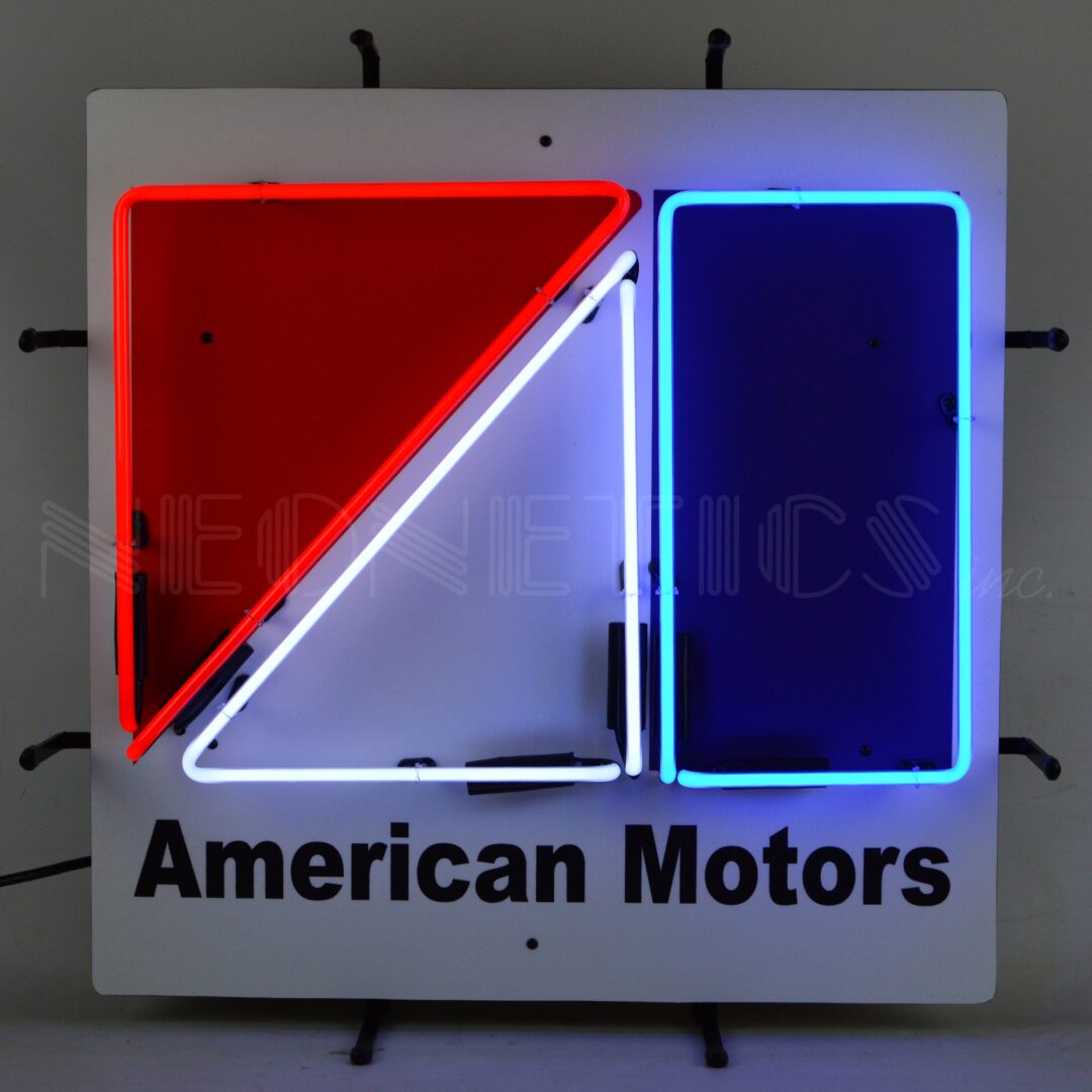 Neonetics AMC Neon Sign With Backing - 5AMCBK
