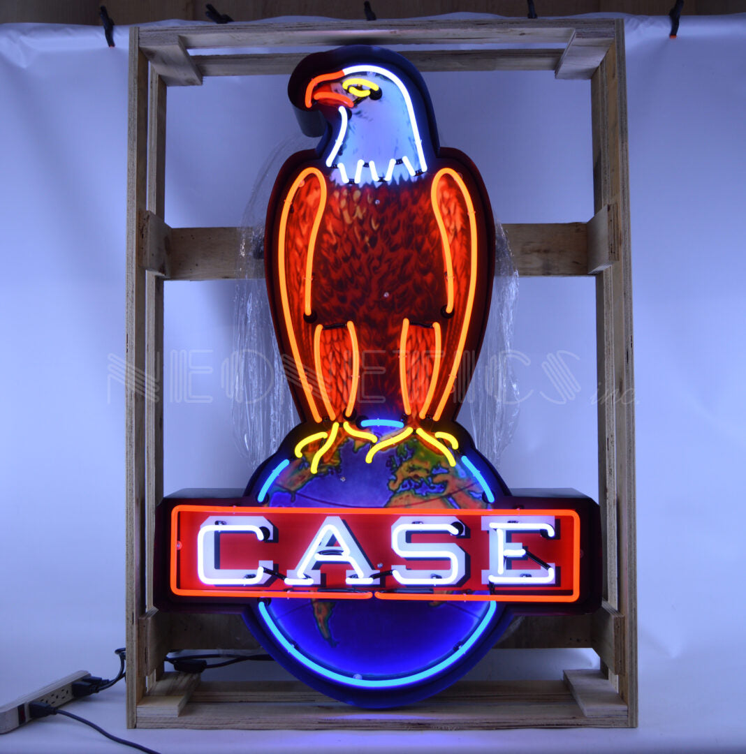 Neonetics Case Eagle Neon Sign In Shaped Steel Can - 9CASEE