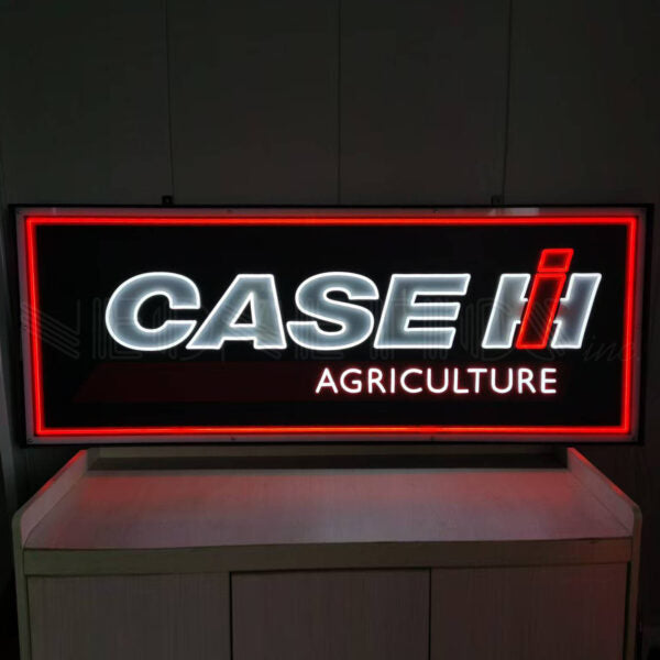 Neonetics Case IH Agriculture LED Flex-Neon Sign In Steel