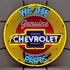 Neonetics Chevrolet Parts Neon Sign With Backing