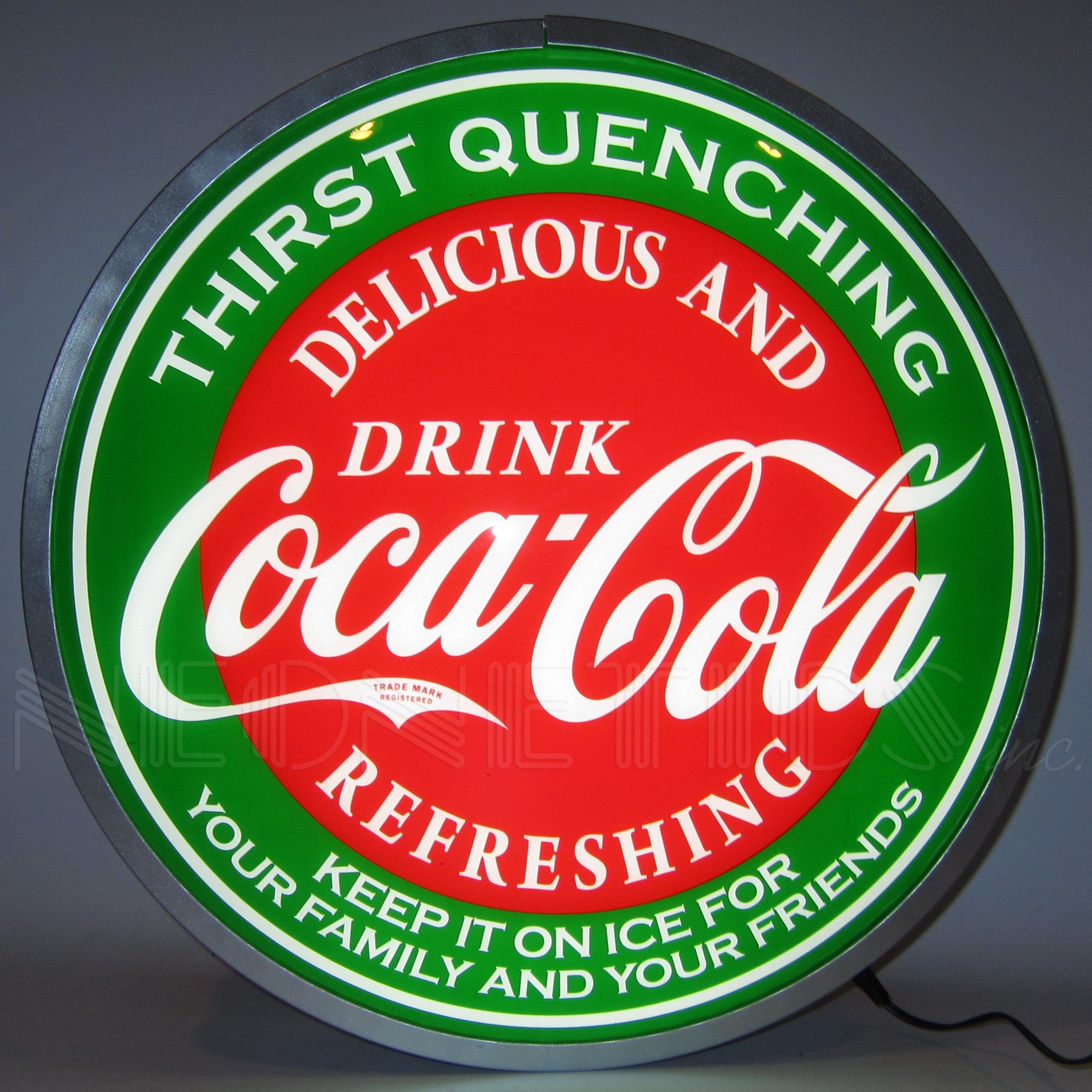 Neonetics Coca-Cola Evergreen 15 Inch Backlit Led Lighted