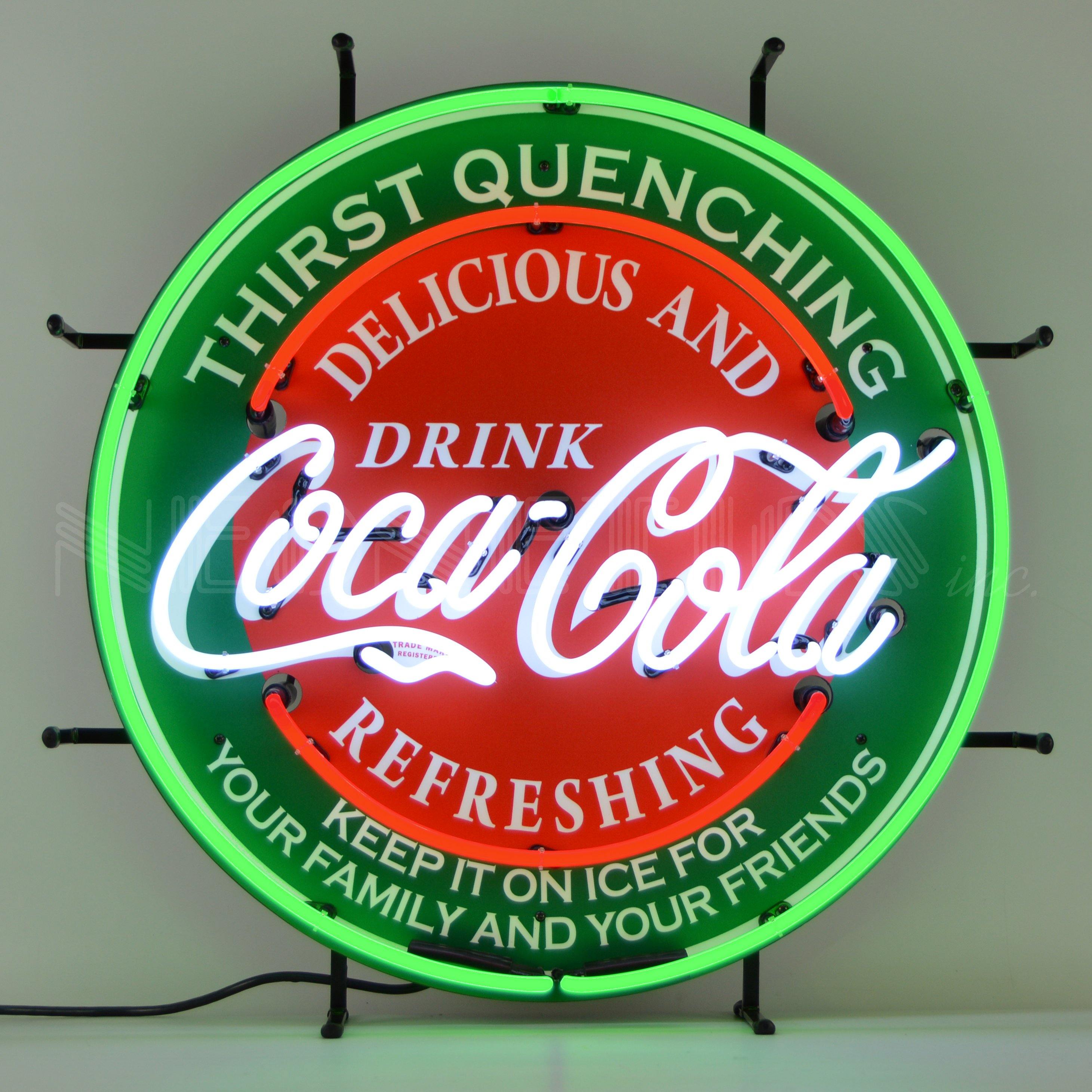 Neonetics Coca-Cola Evergreen Neon Sign