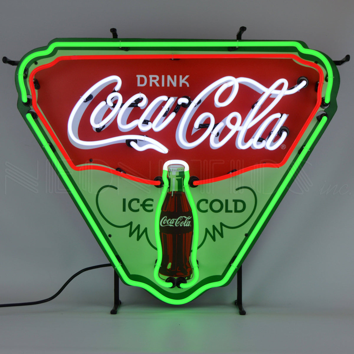 Neonetics Coca-Cola Ice Cold Shield Neon Sign