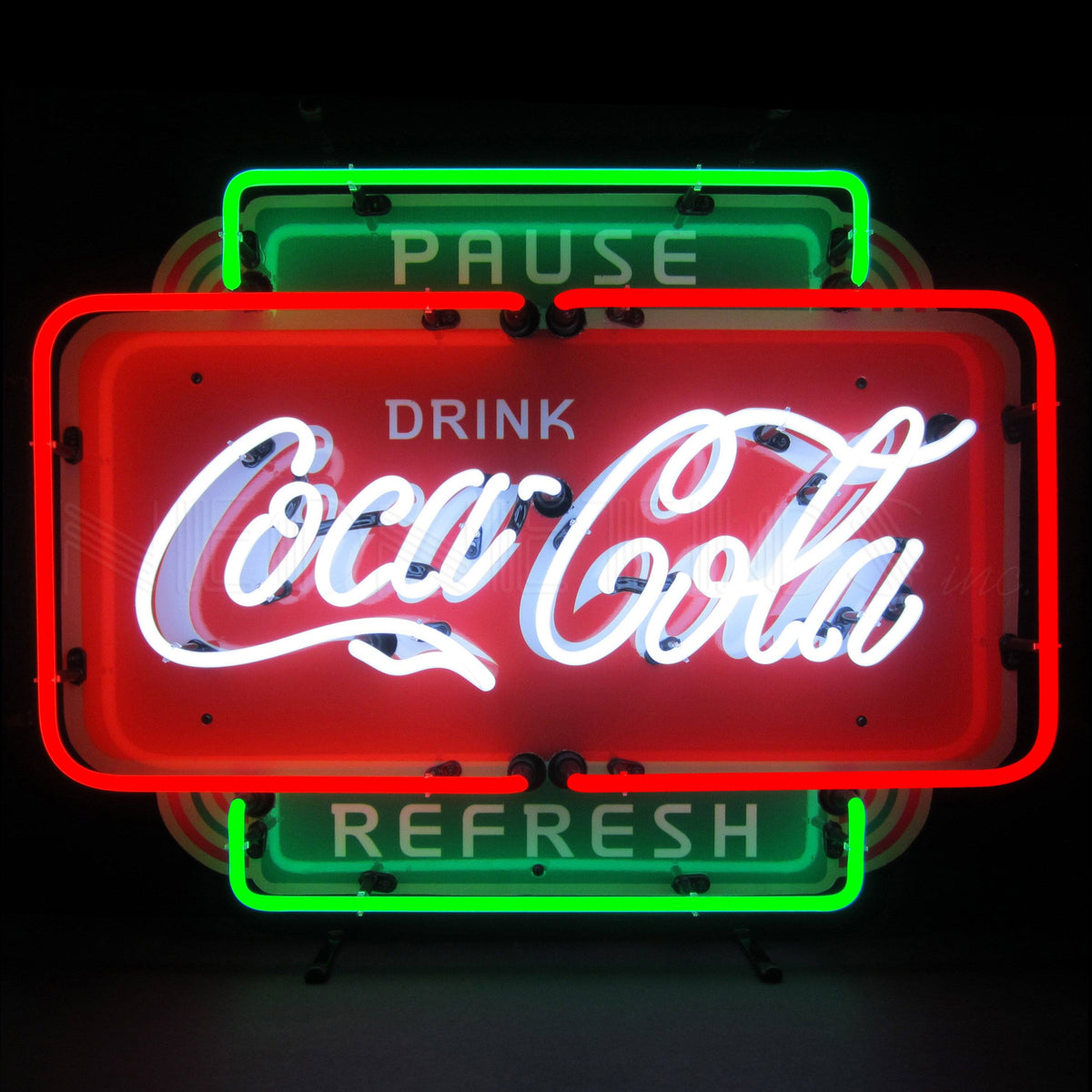 Neonetics Coca-Cola Pause Refresh Neon Sign