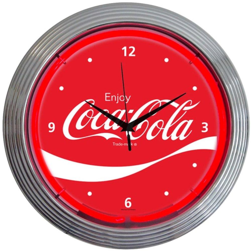 Neonetics COCA-COLA WAVE NEON CLOCK
