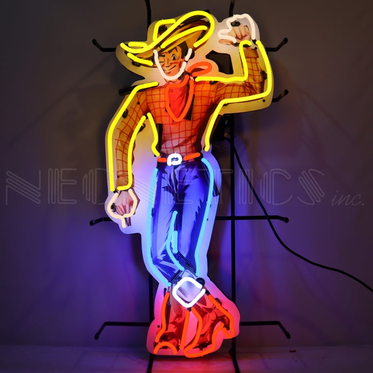 Neonetics Cowboy Vegas Vic Neon Sign - 5CWBOY