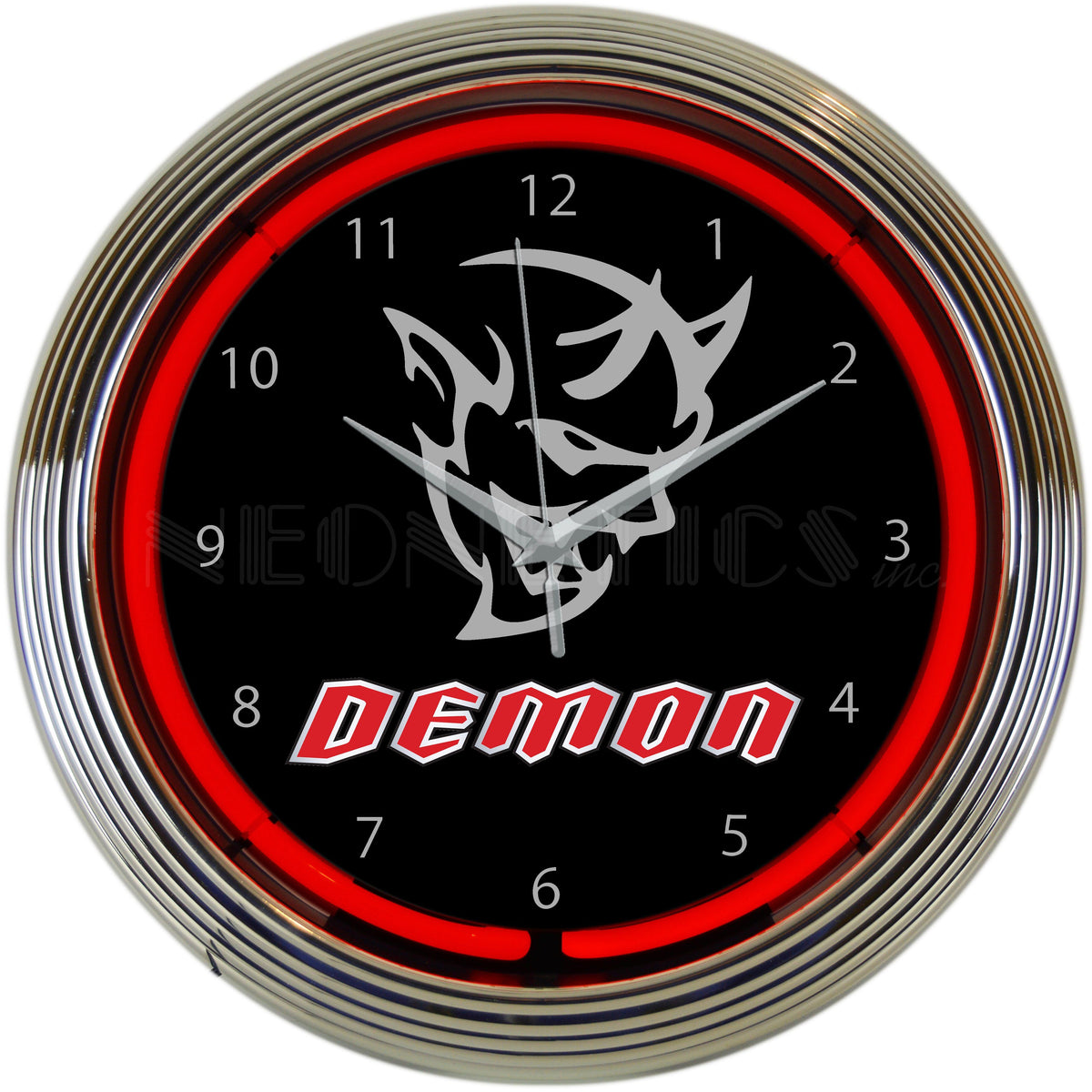 Neonetics DODGE DEMON NEON CLOCK