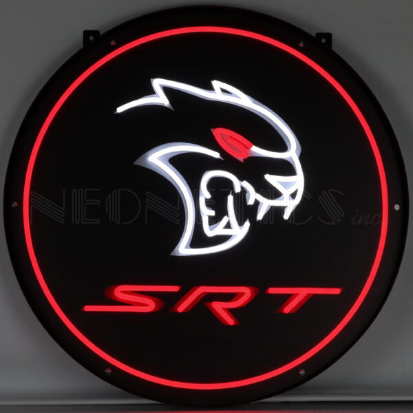 Neonetics Dodge SRT Red Eye Roubnd LED Flex-Neon Sign