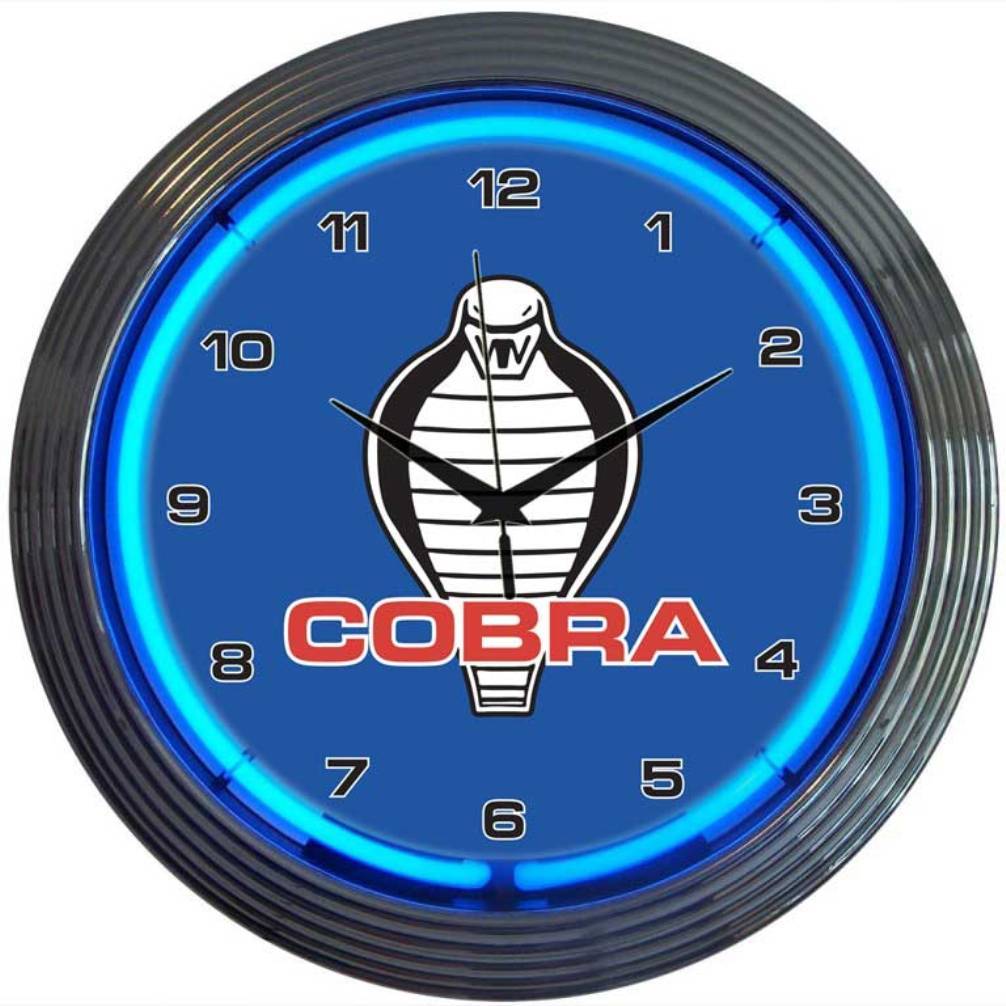 Neonetics FORD COBRA NEON CLOCK