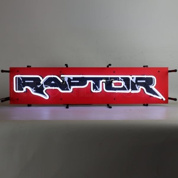 Neonetics Ford Raptor Junior Neon Sign With Backing - 5SMLRP