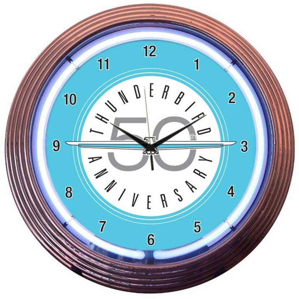Neonetics FORD THUNDERBIRD NEON CLOCK
