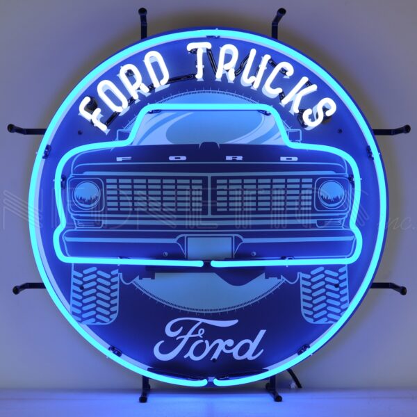 Neonetics Ford Trucks Square Body Neon Sign - 5FRDSQ