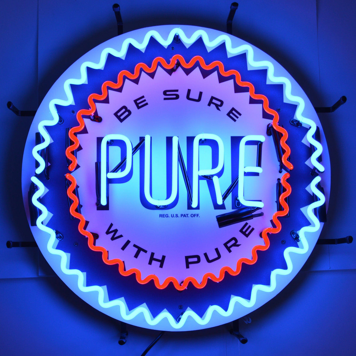 Neonetics Gas - Pure Gasoline Neon Sign With Backing