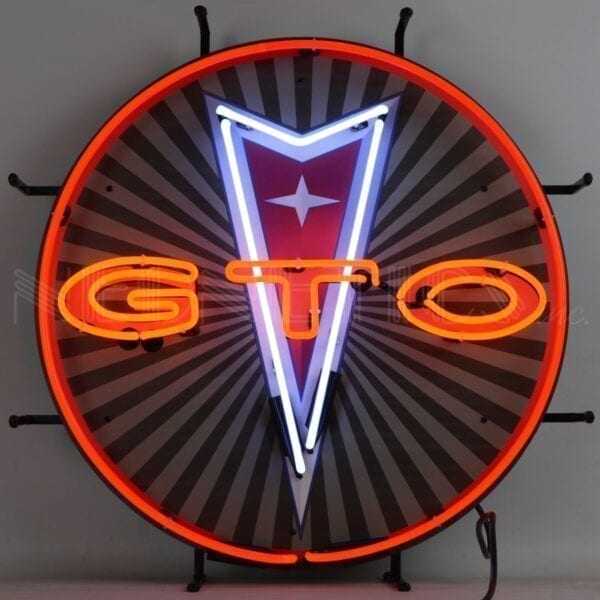 Neonetics GTO Pontiac Neon Sign - 5GTOBK
